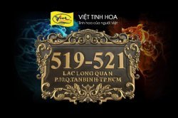 Biển số nhà nhôm đúc 16